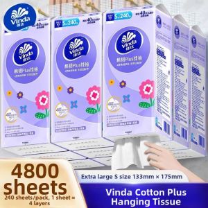 Vinda | Resilient Hanging Facial Tissue M Size 210 Sheets