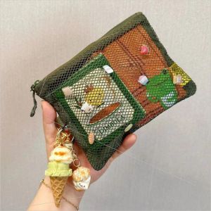 กระเป๋าใส่เครื่องมือดนตรีแบบพกพาความจุขนาดใหญ่ กระเป๋าใส่เครื่องสำอาง กระเป๋าใส่เหรียญ กระเป๋าใส่ของเล็ก กระเป๋าใส่ของใช้ประจำวันแบบเรียบง่ายสไตล์เกาหลี