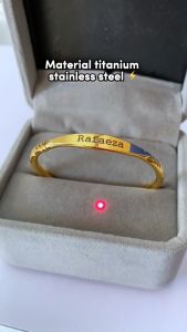 Ayudya Bracelet kids Gelang Nama Bagle Anak Gold Silver Anti Karat Premium aksesoris fashion anak