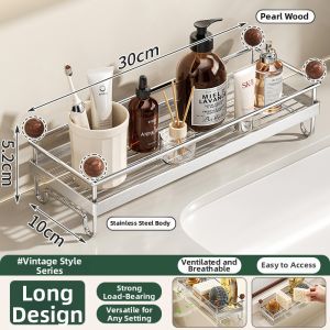 YONGLE | Bathroom Organizer Rack for Makeup