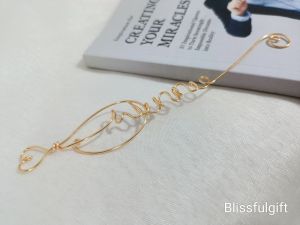 Handmade Personalised Name Bookmark Customised Unique Birthday Gift Teacher Day