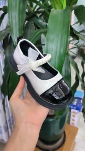 Giày Búp Bê Cho Bé Gái Vitage Da Trơn Nhẹ Mềm Êm Thời Trang Phong Cách Hàn Quốc (5A)