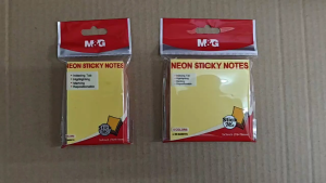 M&G Color Sticky Note 100 Sheet / Sticky Note Memo Pad Lable / Sticker Bookmark Stationary