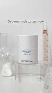 ELFORMULA Intensive CeraHydro Moisturizer Gel 50ML- Ceramide & Hydro Repair for Skin Barrier Soothing & Hydrating Gel Moisturiser for Sensitive & Dry Skin (Malaysia)