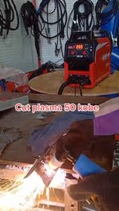 máy cut plasma KoBe cut-50 nhỏ gọn hàng chính hãng cắt vật liệu nhanh chóng tiện lợi giá tốt nhất