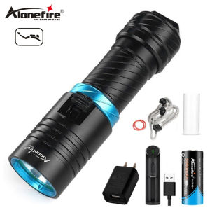 AloneFire DV30 Led Scuba Diving Flashlight Underwater Waterproof Lamp 3000LM Camping Light obor
