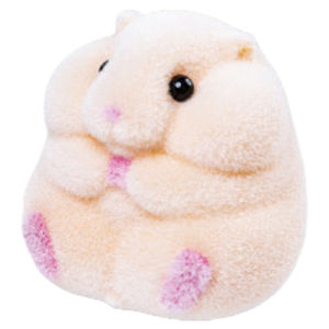 MOYINGXIONG | Plush Hamster Figure Capsule Birthday Gift