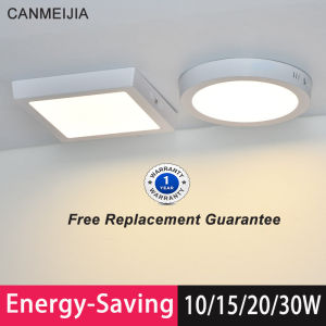 สปอร์ตไลท์ ไฟสปอตไลท์ Led กลม 3W 6W 9W 12W 15W 18W 220V ไฟดาวน์ไลท์ Led แบบบางพิเศษสําหรับบ้านห้องครัว