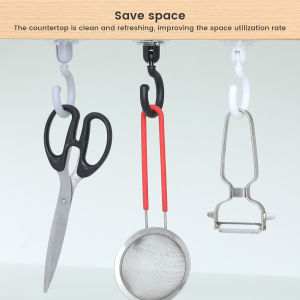 Amoki 360° Rotating Hooks: Traceless & No Punching Self-adhesive Wall Hanging Hook