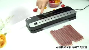 (Ship in 12hrs)120W UV Sterilization Dry Wet Moist Powder Home Use Automatic Food Vacuum Sealer Machine Built-in Cutter 3-pin SG plug