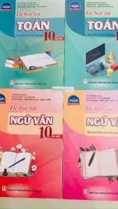 Sách - Combo Để học tốt Toán + Ngữ văn 10 (Chân trời sáng tạo) - ĐN