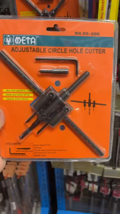 META โฮลซอว์ เจาะฝ้า ไฟดาวน์ไลท์ (30มม.-200มม.) No.HS-200