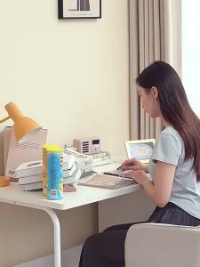 Student Dormitory Desk Organizer Shelf Multiple Layers