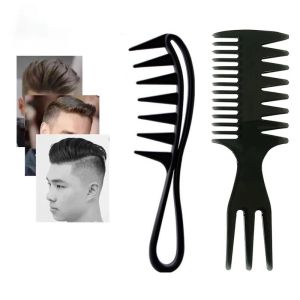 Lewedo tóc xoăn chống tĩnh điện cá mập lược răng thưa uốn salon tóc Dụng cụ mát-xa trở lại xoăn