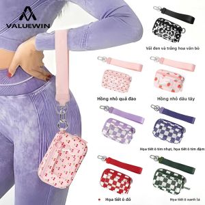 Ví Cầm Tay Nữ Đa Năng Nhiều Ngăn Nhỏ Gọn Có Khóa Kéo Đựng Tiền Xu Thời Trang Cao Cấp