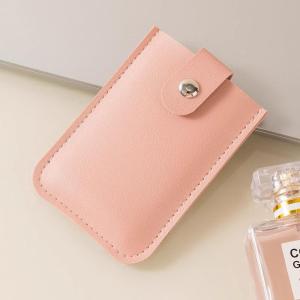 New Portable Adorable Pull-out Card Holder With Multiple Card Slots - ID Card Bank Card Bus Card Organizer For Women