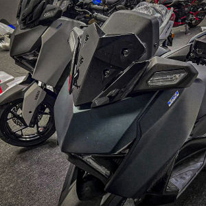 NEW 2024 Motorcycle Sports original factory Windshield Windscreen Visor Viser For XMAX300 XMAX250 300 250 2023 2024 2025 V2 Double Bule(Not Compatible 2025 Tech MAX)