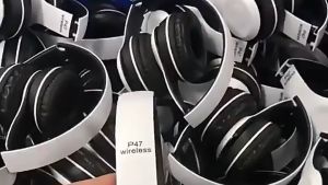 P47 Bluetooth Wireless Headphone Headset RGB Bass Stereo Music with Mic Over-the-ear Headphones