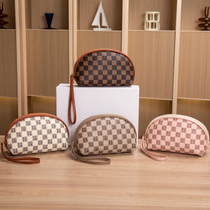 กระเป๋าเครื่องสำอางลายสก็อตใหม่ กระเป๋าใส่โทรศัพท์แบบลำลอง กระเป๋าถือผู้หญิง กระเป๋าใส่เครื่องสำอาง กระเป๋าสตางค์ กระเป๋าสตางค์ผู้หญิง กระเป๋าสตางค์ลายสก็อตใหม่