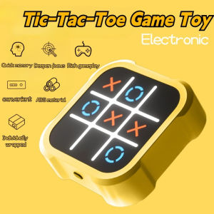 Kids Tic-Tac-Toe Board Family Electronic Game Chessboard Improving Memory Attention Puzzle Toy