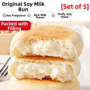 GUOXIANGQIAN | Nutritious Soft Sandwich Bread with Red Bean and Cheese for Breakfast Snacks