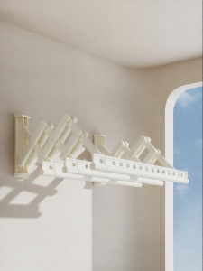 MINGZHI | Wall-mounted Foldable Side-install Clothes Drying Rack