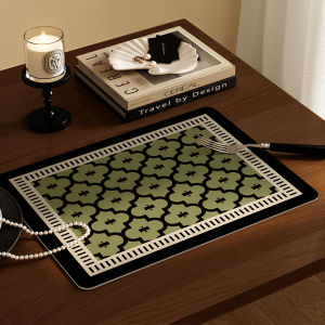 Thảm Chống Trượt Thấm Hút Nước UARA Modern Minimalist PVC Square Kitchen Bar Counter Bathroom Mat Thảm Trang Trí Nhà