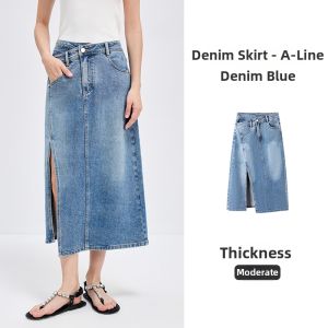 Navigare | Casual A-line Skirt for Women with Slit