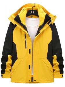 Three-in-One Detachable Outdoor Jacket for Men And Women Warm Waterproof Outdoor Fashion Brand Zhejiang Taizhou Sanmen