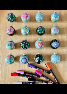 UNI POSCA ACRYLIC MARKER - COOL COLORS