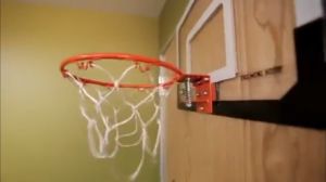 【COD】【Free Basketball & Pump】Bola 46*30cm Indoor Mini Basketball Hoop Backboard Ring Mini Basket Ball Ring Set For Play Kids Ball Toys Shatterproof Hanging Basketball Court Children Sports Toy Lifetime Basketball Hoop