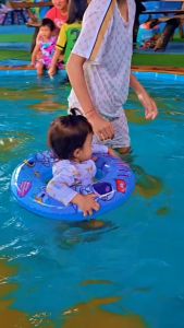 ห่วงยาง ห่วงยางเด็ก ห่วงยางของเล่นเด็ก ลายการ์ตูน น่ารัก สดใส คู่เงินเพิ่มเติม คุณภาพสูง