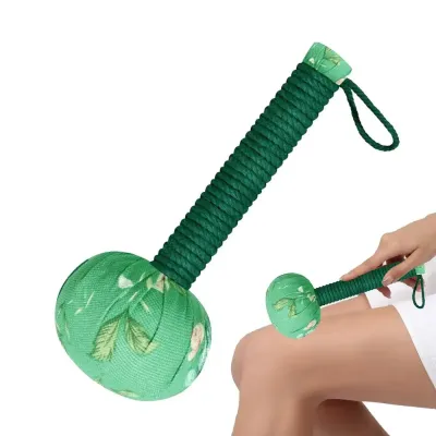 other | Manual Massage Hammer Mugwort Massage Hammer Handheld Body Percussion Tool for Back Neck Shoulder Leg Muscle Relief 26cm