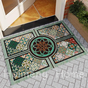 Huimeng Home Bathroom Absorbent Mat Anti-Slip Bathroom Entrance Carpet Floor Mat Absorbent Carpet Mats 40*60cm