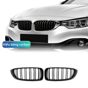 Lưới Tản Nhiệt Trước Kiểu M4 Màu Đen Bóng Cho BMW F32 F33 F36 F80 F82 2013-2020 425i 430i 440i 435i Cabriolet Coupe Racing Grill