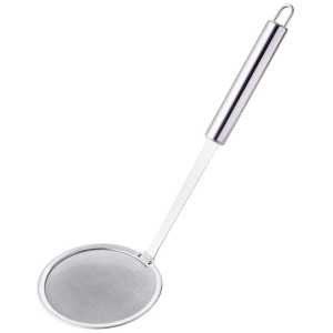 [SG SELLER] Superfine Stainless Steel Siever Oil Spill Filter Coriander Oil Across Mesh Sieve Oil Scoop