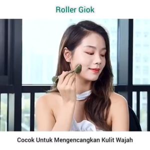 Zaman Now - Face Roller Pemijat Wajah / Roller Facial Massage / Batu Giok Kesehatan