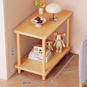 Moveable Side Table Shelving Unit