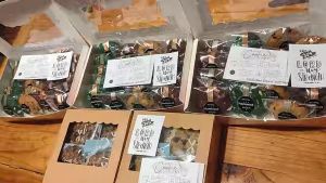 Healthy Chocolate chipc cookies with Malunggay Flakes! 20grams 20pcs/box