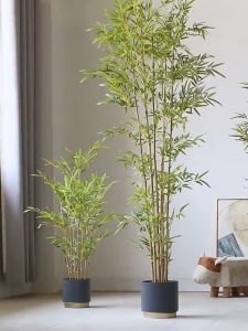 ต้นไผ่ปลอม ต้นไม้แต่งบ้าน ต้นไผ่ปลอมสวยๆ ติดทนทาน ประหยัดเวลา ไม่ต้องรดน้ำ พรวนดิน หรือใส่ปุ๋ย(90/120/150cm)