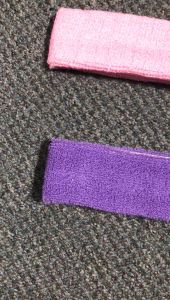 2 Wristband + Headband Gelang Handuk Olahraga Gym Tennis