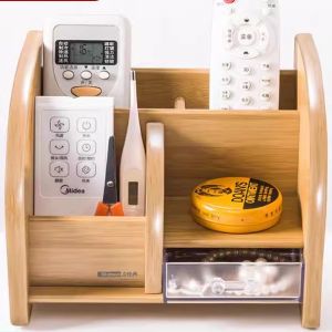 ถ้วยใส่ปากกาทรงสี่เหลี่ยมดินสอไม้สร้างสรรค์สำหรับจัดระเบียบของเล่นบนโต๊ะทำงาน ชั้นวางของเล่นแบบยูนิฟอร์ม