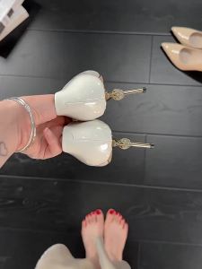 Josiny | Nude New High Heels Shoes for Office