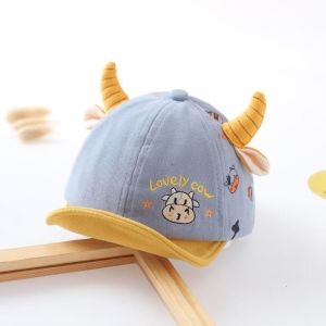 CAE - Topi Bisbol Anak 0-2 tahun Laki Perempuan Lovely Cow Premium Baseball Hat Import