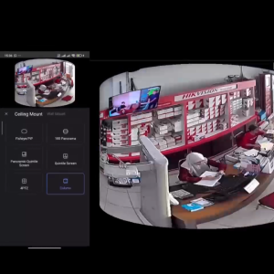 EZVIZ E4p 3K+ Panoramic Fisheye Camera 360&deg View AI Detection Alerts Dual-Band WiFi Magnetic Mount Wireless CCTV