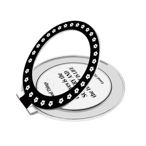 Texture Plastic Phone Stand Mobile Phone Case Back Sticker 360° Rotate Rotable Finger Ring Holder Universal Desktop Bracke
