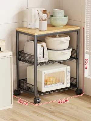 Kệ Lưu Trữ Đa Cấp Có Bánh Xe