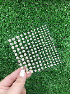 Phụ Kiện Trang Trí Mắt Ngọc Trai Trắng Nhỏ Màu Sắc Dán Mắt Dán Trán Dán Trán Mũi Dễ Khô Chất Lượng Cao Thời Gian Sử Dụng Lâu Dài