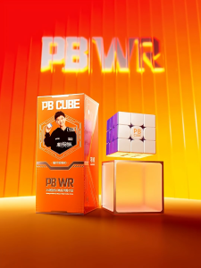 [JPEARLY] Moyu PB Cube WR 3x3 | 20m Ball Core / Maglev / UV Coated | 3x3 World Record Cube