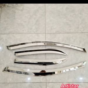 Vè che mưa đen và mạ crom cho Morning Picanto 2013-2020 hãng Artistar